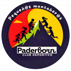 Logo del club de pequeños montañeros del CEIP Paderborn